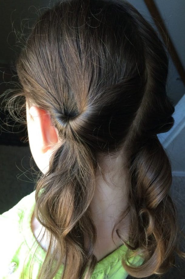 发型的女孩,女孩辫子从回简单的发型——孩子活动的博客乐动客服